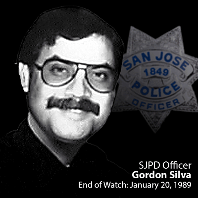 SJPD Officer Gordon Silva - End of Watch: 01-20-1989