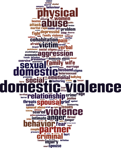 domestic violence words