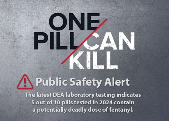 DEA "One Pill Can Kill" Campaign