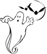 cartoon ghost